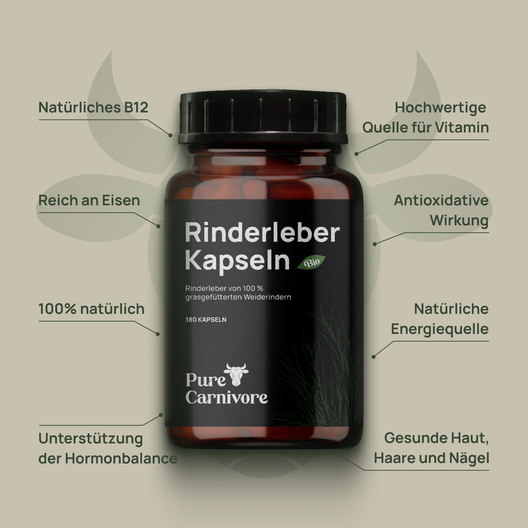 Bio Rinderleber Kapseln