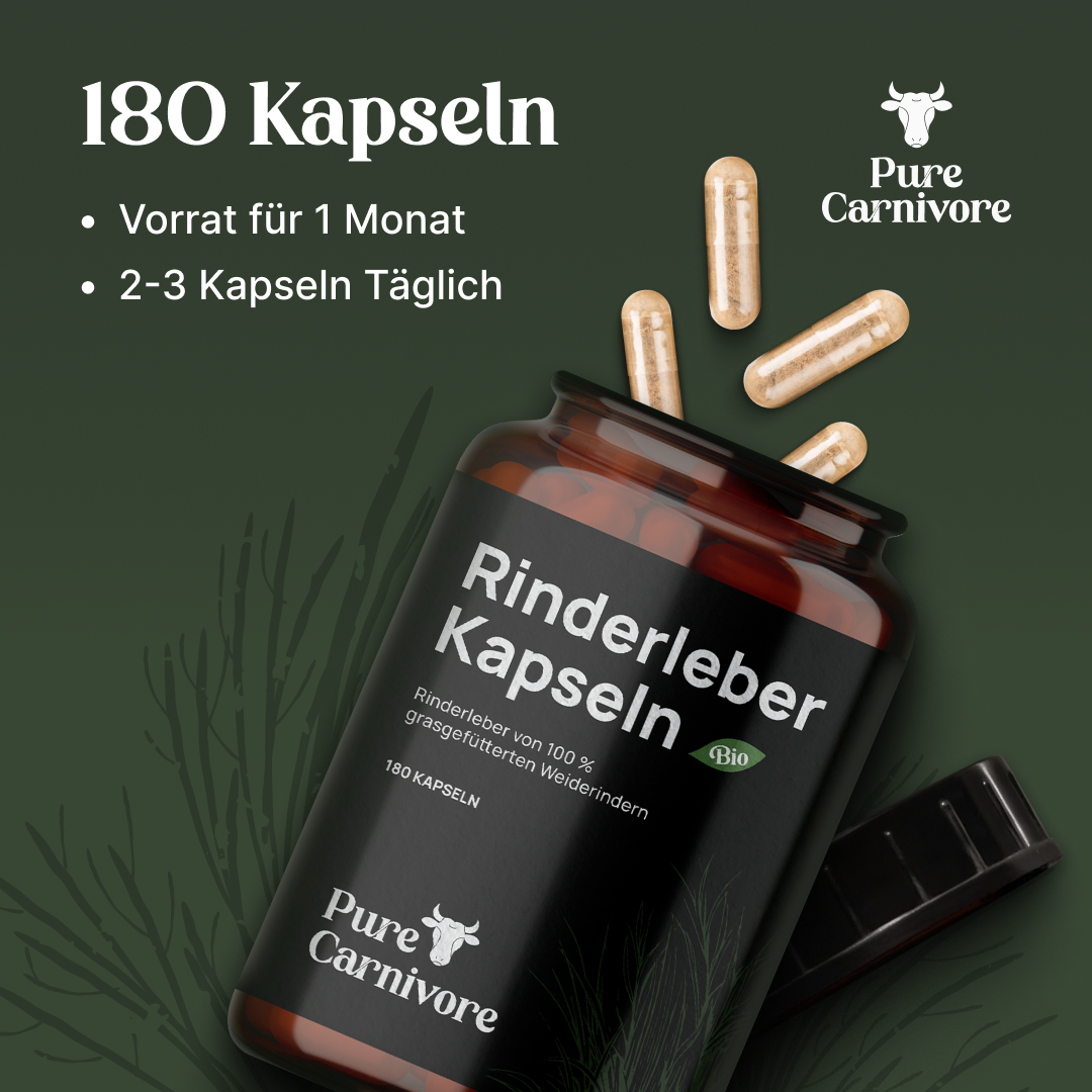 Bio Rinderleber Kapseln