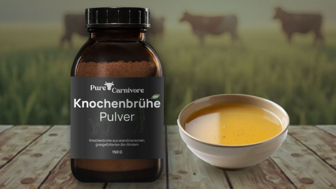 Bio Knochenbrühe Pulver – Nährstoffkraft aus der Natur