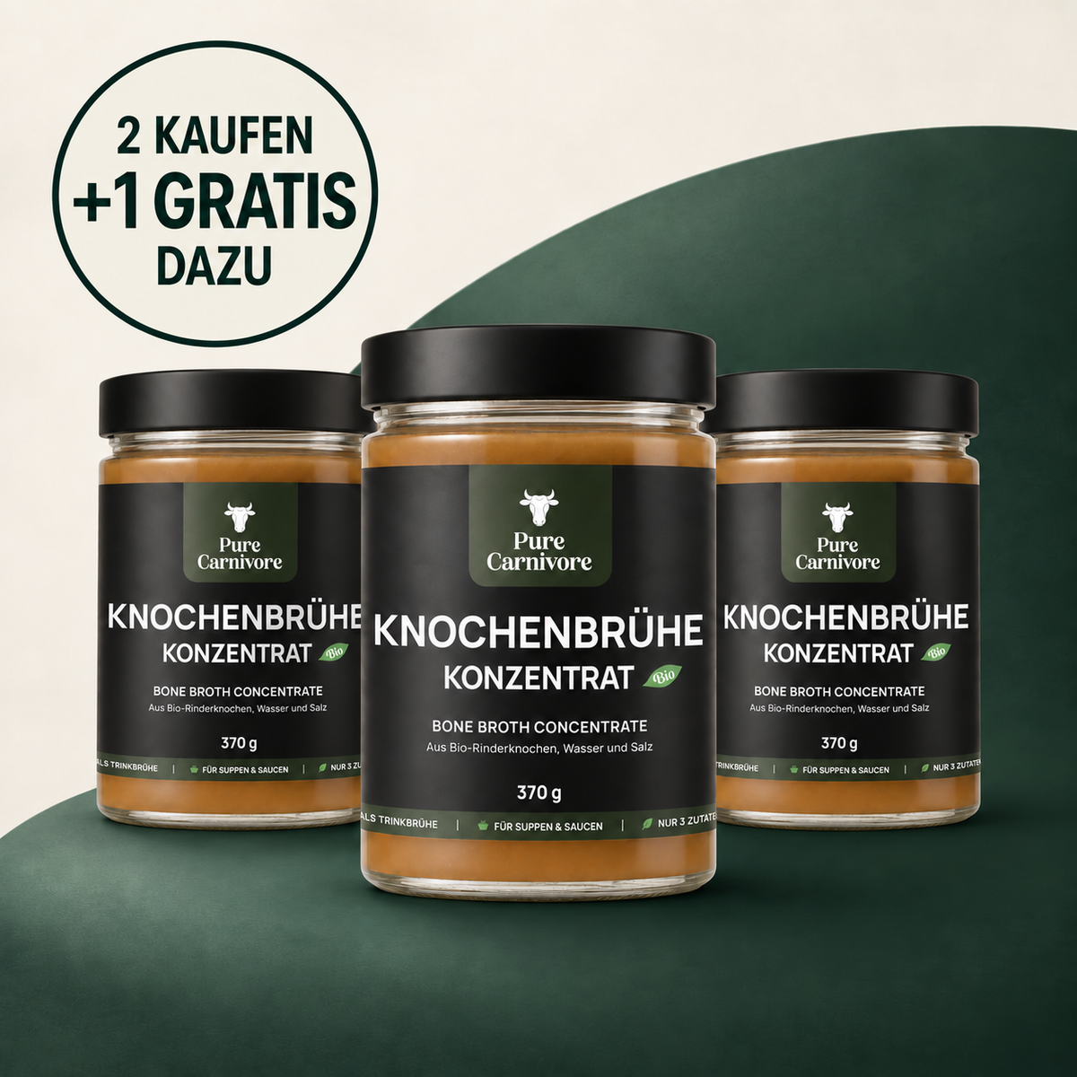 PureCarnivore Bio-Knochenbrühe-Konzentrat