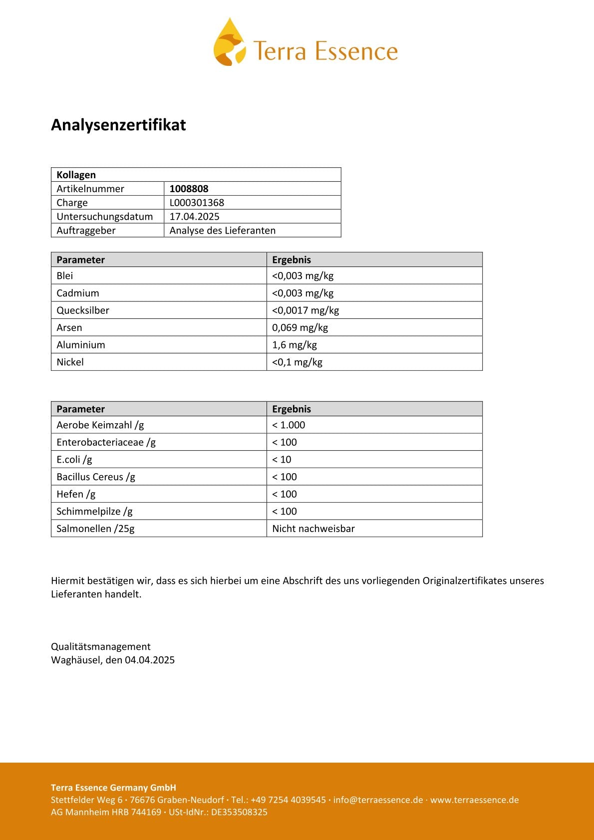 Kollagenhydrolysat Pulver
